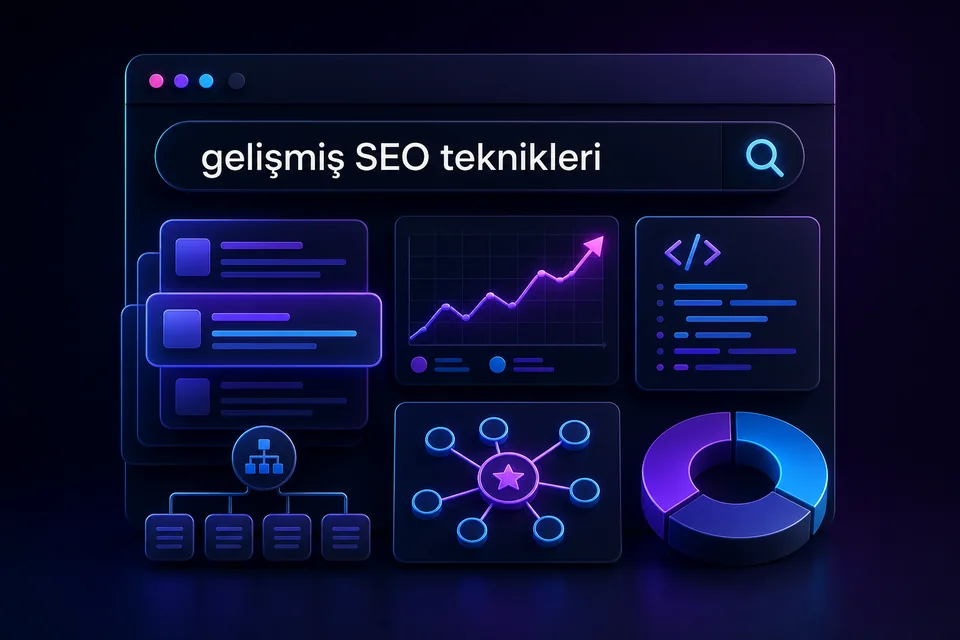 Gelişmiş SEO teknikleri için organik trafik, teknik altyapı ve backlink stratejisi
